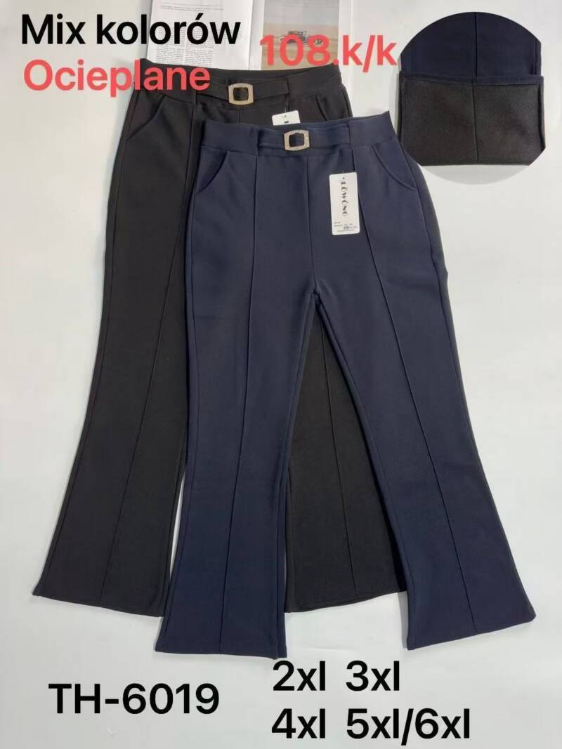 Spodnie damskie duże rozmiary Roz 2XL-6XL, Mix kolor Paczka 10 szt